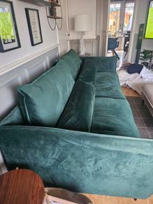 Sofa and Armchair reduced from 990 for quick sale