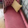 Vintage antique-style carved chaise longue Image 5
