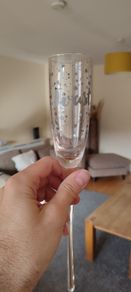 6 Champagne flutes
