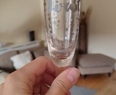 6 Champagne flutes