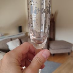 6 Champagne flutes