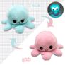 Reversible Octopus with Lights 20 cm Image 3