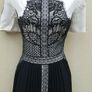 Karen Millen Black And Ivory Dress Image 3