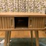 Oak side table with internal storage Image 2