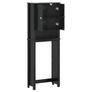 Over-the-Toilet Storage Black Image 4