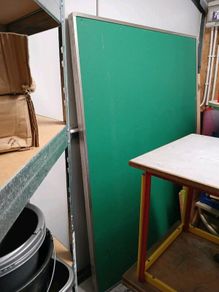 3 Notice boards - Aluminium Frame