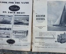Motor boat and yacht   magazine from  1960