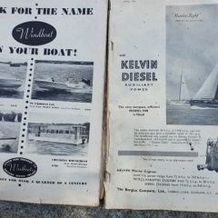 Motor boat and yacht   magazine from  1960