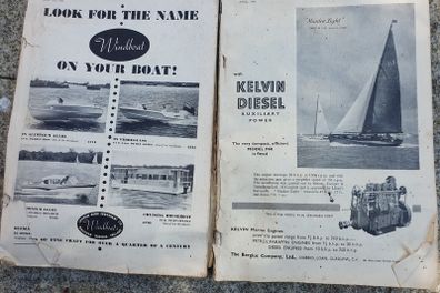 Motor boat and yacht   magazine from  1960