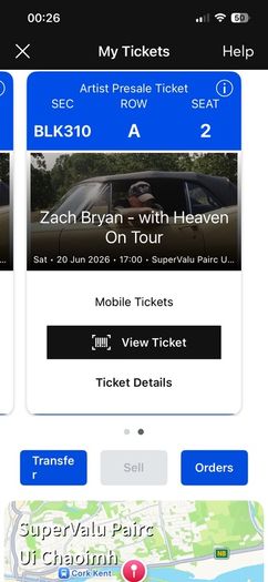 2 Zac Bryan tickets