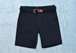 NEW River Island Mens Shorts Navy Blue Size 30 with Belt