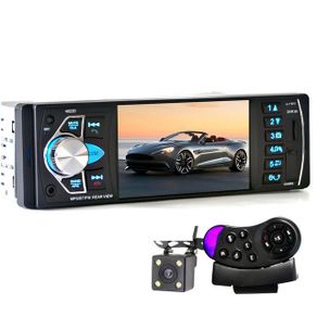 New Car Van 1 One Din MP3 player AUX Car Radio Audio Stereo USB AUX FM Radio Station Bluetooth Hands Free Bluetooth Radio MP3 AUX USB SWC Handsfree with Rearview Camera Remote