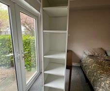 IKEA Billy Bookcase Slim White 120cm High