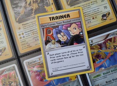 Here Comes Team Rocket! Secret Rare ! 113/108 ! Evolutions Set ! 2016 ! Pokemon Card !