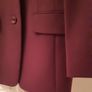 Burgundy / Plum Blazer 10/12 Tailored Image 5