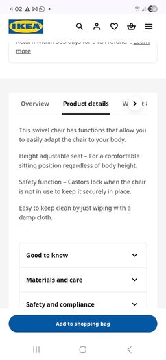desk chair