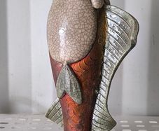 Hand made ceramic fish