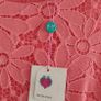 YUMI girls coral dress Sz 13 yo - Bnwt Rrp 39.95 Image 2