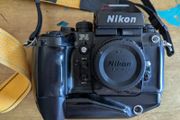 Nikon F4s camera body for parts.