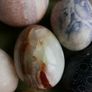 Vintage Polished Stone Marble Onyx Eggs lot of 29 Image 10