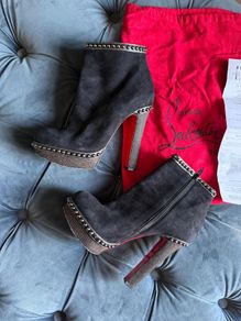 Christian Louboutin size 38.5 (more like a regular 5) boots