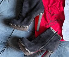 Christian Louboutin size 38.5 (more like a regular 5) boots