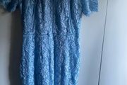 light blue dress