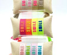 Statement Message Bracelet (x12) in Boho Style