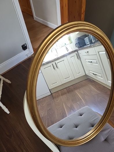 Mirror oval shape
