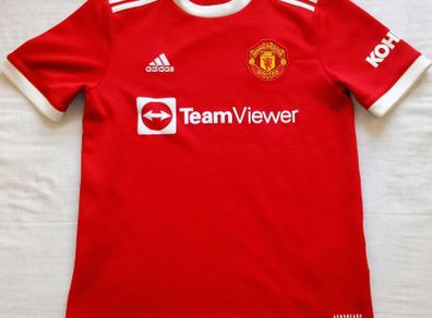 2021/22 Manchester United Adidas Jersey Size Age 11/12 Years