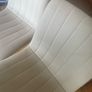 2 cream chairs Image 3