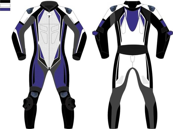 Motorcycle Custom Leather Racing Suits (1Piece/2Piece) - Free ArtWork - Certified Material