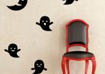 Ghost Moon Wall Sticker for Halloween, Wall Decals for Halloween