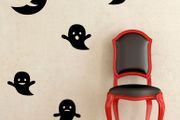 Ghost Moon Wall Sticker for Halloween, Wall Decals for Halloween