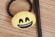 New - A Smiling Emoji Hair Tie