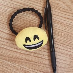 New - A Smiling Emoji Hair Tie