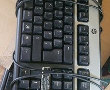 HP USB Wired Keyboard,  Used, Tested & Working