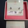 New Ted Backer earrings silver color RRP39 NEW & BOXED Image 2