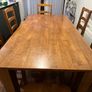 Hardwood Dining Table and 6 Chairs Image 5