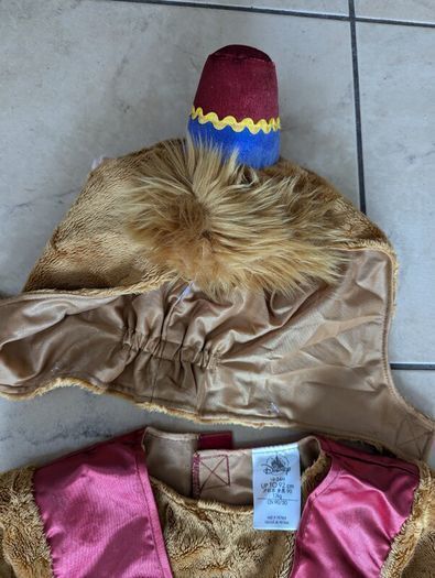 Luxurious costume Abu from Aladdin (18-24) Disney store