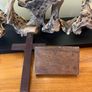 Antique Wooden Crucifix Image 5