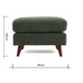 EZ Living Foot Stool - Olive Green Image 2