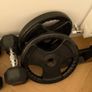 Home Gym Equipment  HIT Fitness Dumbbells, Olympic Bars, Plates & Bench Image 5