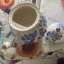 Vintage Sadler Blue Willow Tea Pot Image 6