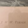 Pair 19th Century J.M.W.Turner Original G.Rowney and L.G.Long  Hand Tinted Lithographs Image 4