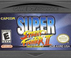 Super Street Fighter 2 II Game Boy Advance GBA Video Game Cartridge 32 Bit Games Card