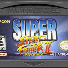 Super Street Fighter 2 II Game Boy Advance GBA Video Game Cartridge 32 Bit Games Card