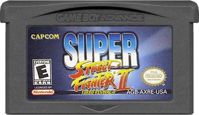 Super Street Fighter 2 II Game Boy Advance GBA Video Game Cartridge 32 Bit Games Card