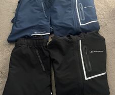 Monterrain tracksuit Top & Bottoms black & Navy