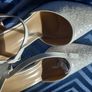 BNWT Stunning sparkling wedding shoes. SIZE 6.5 Image 2